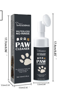 HKM-8588093 Dog Paw Care Solution - 100ml Foot Cleaning Formula for Dogs