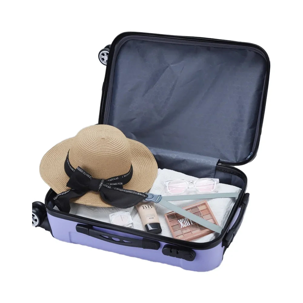 HKM-858899 Kids Suitcase with Phone Holder - Stylish Trolley Bag for Travel, Mini Spinner Luggage