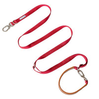 HKM-8590013 Durable Nylon Pet Traction Rope for Large Dogs - Available in Cardamom Red, Linen Green, Yunshan Blue (Length: 108-220cm, Width: 2.0cm)