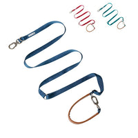 HKM-8590013 Durable Nylon Pet Traction Rope for Large Dogs - Available in Cardamom Red, Linen Green, Yunshan Blue (Length: 108-220cm, Width: 2.0cm)