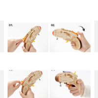 HKM-8591037 Interactive Cat Teaser Stick with Rubber Bands for Stuffy Pet Engagement