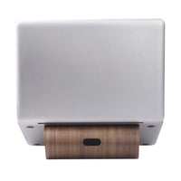 HKM-859347 Wooden Notebook Cooling Stand for Laptops & Ultrabooks - Air Cooling, Sleek Design