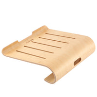 HKM-859347 Wooden Notebook Cooling Stand for Laptops & Ultrabooks - Air Cooling, Sleek Design