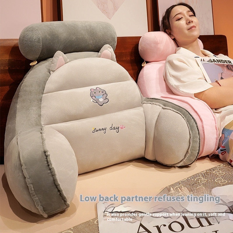 HKM-859475 Cute 3D Cartoon Waist Pillow for Bed and Sofa - Various Animal Designs