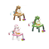 HKM-859475 Magic Erasable Drawing Board for Kids with Projection and Music, Ages 2-4