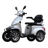 HKM-859539 1000W 4-Wheel Electric Scooter with Lead-Acid Battery, 40-60km Range, LED Light