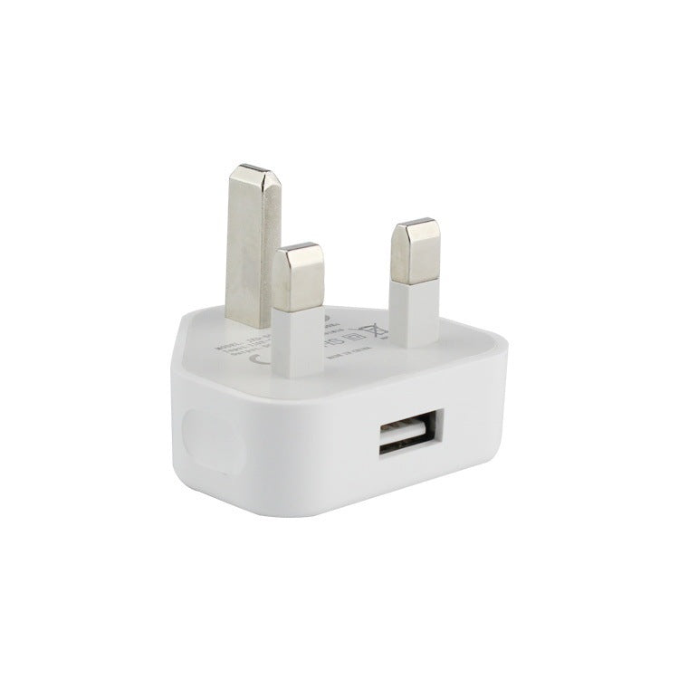 HKM-859539 5V1A USB Wall Charger Adapter for Smartphones and Tablets, Short Circuit and Overcharge Protection, AC 100-240V Input