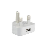 HKM-859539 5V1A USB Wall Charger Adapter for Smartphones and Tablets, Short Circuit and Overcharge Protection, AC 100-240V Input