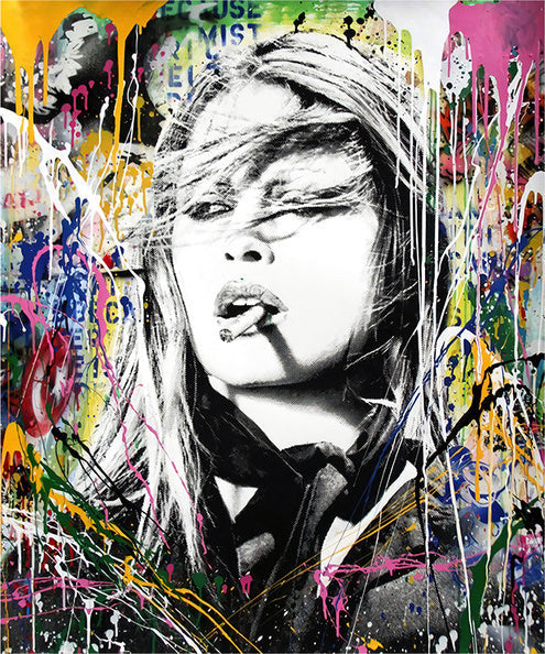 HKM-859667 Digital Landscape Painting - DIY Graffiti Art Mural Kit for Living Room and Bedroom