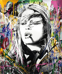 HKM-859667 Digital Landscape Painting - DIY Graffiti Art Mural Kit for Living Room and Bedroom