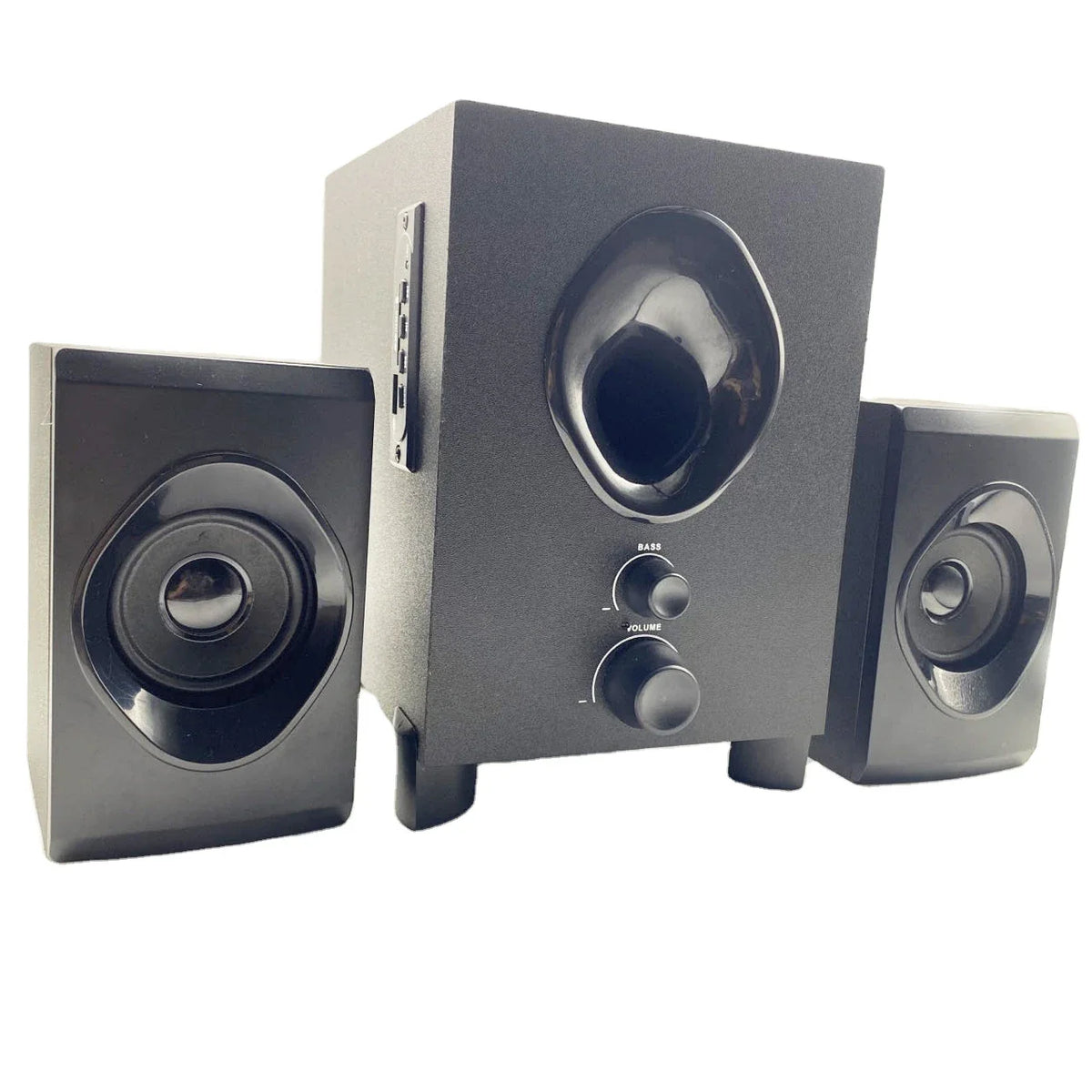 HKM-859667 Multimedia Home Theatre System with Bluetooth Subwoofer for Enhanced Computer Audio