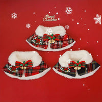 HKM-859923 Cat Christmas Cloak and Dog Shawl Pet Warm Scarf for Winter Celebration
