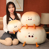 HKM-860115 Super Soft Cartoon Steamed Bun Cushion - Available in Multiple Sizes