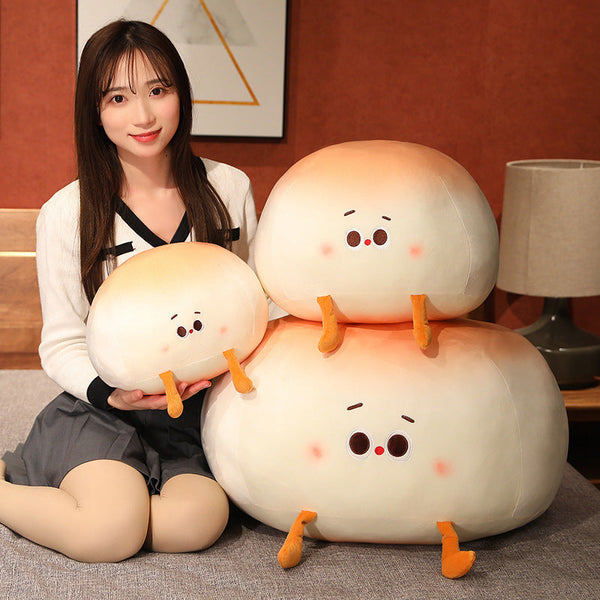 HKM-860115 Super Soft Cartoon Steamed Bun Cushion - Available in Multiple Sizes