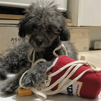 HKM-8601405 Interactive Plush Pet Sniffing Toy for Dogs - Cute Food Leaking Design, 13cm