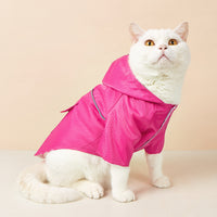 HKM-8602301 Reflective Stripe Raincoat for Cats and Dogs - Various Colors and Sizes Available