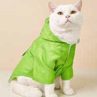 HKM-8602301 Reflective Stripe Raincoat for Cats and Dogs - Various Colors and Sizes Available