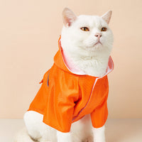 HKM-8602301 Reflective Stripe Raincoat for Cats and Dogs - Various Colors and Sizes Available