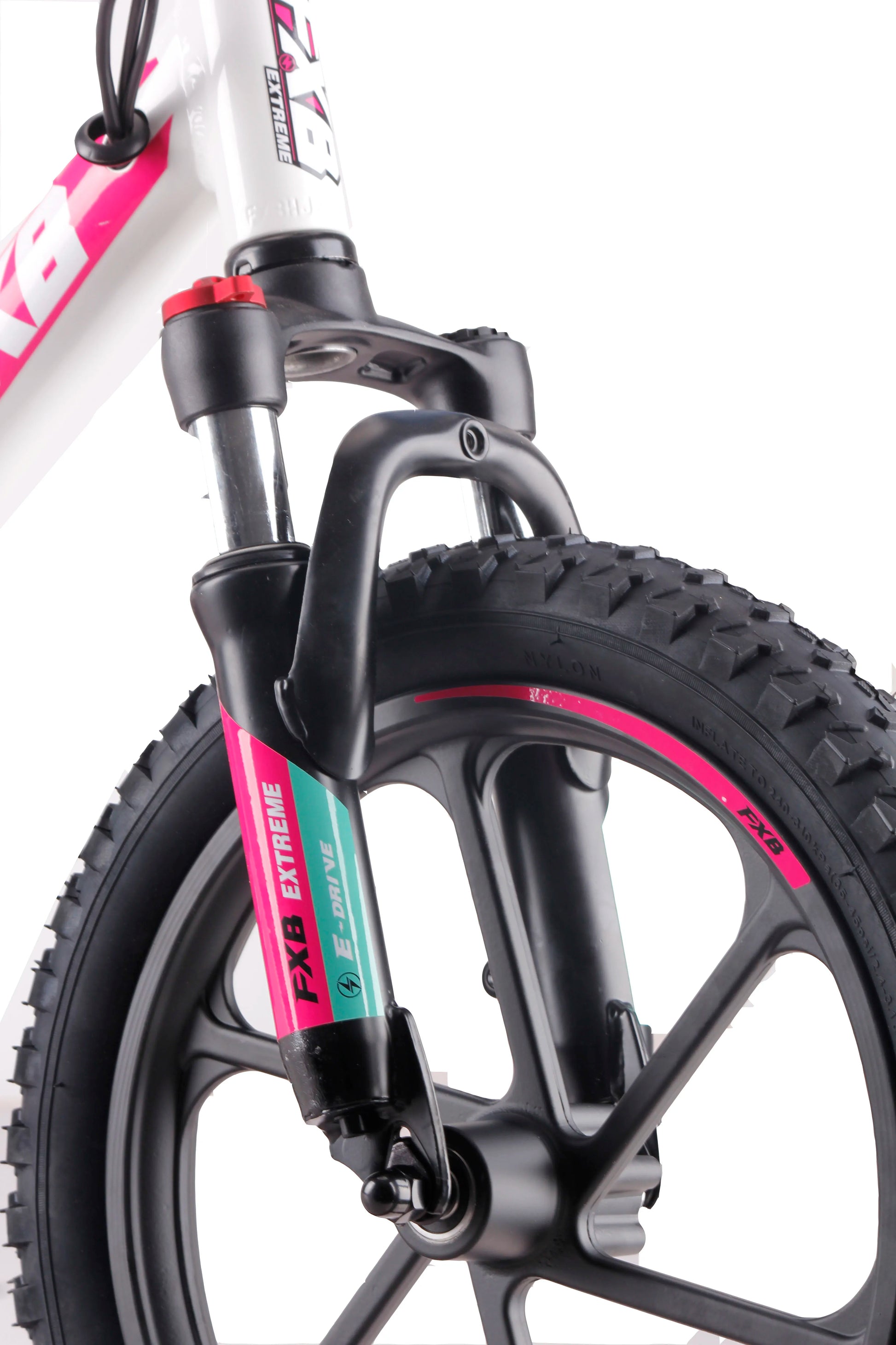 HKM-860243 16 Inch 350W Electric Powered Balance Bike for Kids with Brushless Motor and Adjustable Suspension