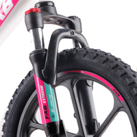 HKM-860243 16 Inch 350W Electric Powered Balance Bike for Kids with Brushless Motor and Adjustable Suspension