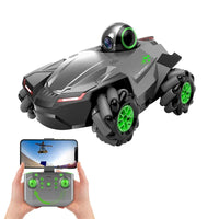 HKM-860243 Remote Control Stunt Car with 3-Axis Gimbal Camera for Kids, Indoor/Outdoor Use, 2.4G RC Vehicle
