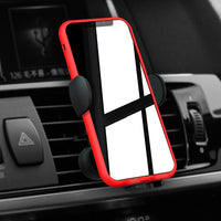 HKM-860371 Car Wireless Charger with Touch Control and Intelligent Induction, Metal Object Detection, 8MM Sensing Distance