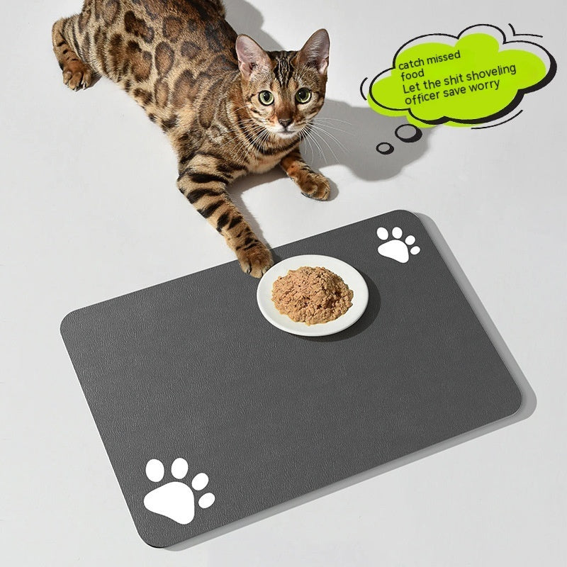 HKM-860371 Pet Feeding Mat Dogs And Cats Placemat Washable And Reusable Dog Training Absorbent Urine Pad Quick-drying