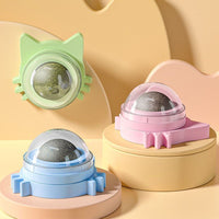 HKM-860435 Catnip Ball Wall Edible Rotating