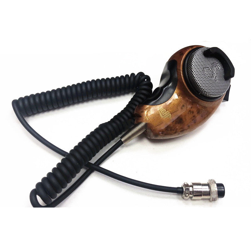 HKM-860563 Cobra Hand Microphone Model MH-84GW with Wood Grain Finish for Cars and Aviation