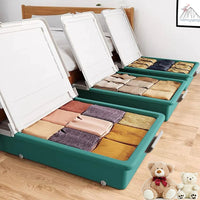 HKM-860563 Large Plastic Storage Boxes for Clothes and Home Organisation