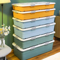 HKM-860563 Large Plastic Storage Boxes for Clothes and Home Organisation