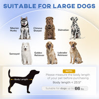 HKM-8606141 Elevated Dog Sofa Bed with Washable Cushion for Large Breeds