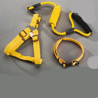 HKM-8606781 Durable Denim Pet Chest Harness for Large Dogs - Adjustable Fit in Multiple Colors