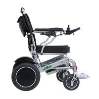 HKM-860691 Compact Folding Electric Wheelchair with Bluetooth Remote and Large Wheels