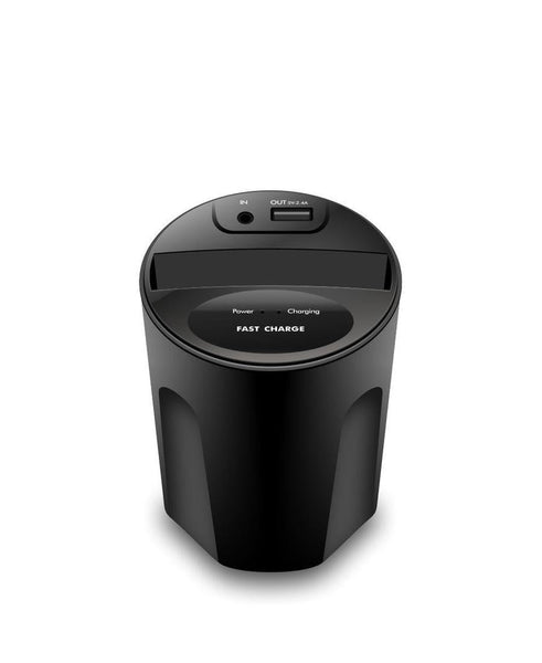 HKM-860691 Two-in-One Wireless Charger Cup for Qi-Compatible Smartphones