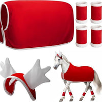 HKM-8607165 Solid Color Velvet Party Christmas Hat and Baby Shoe Set for Winter Celebrations