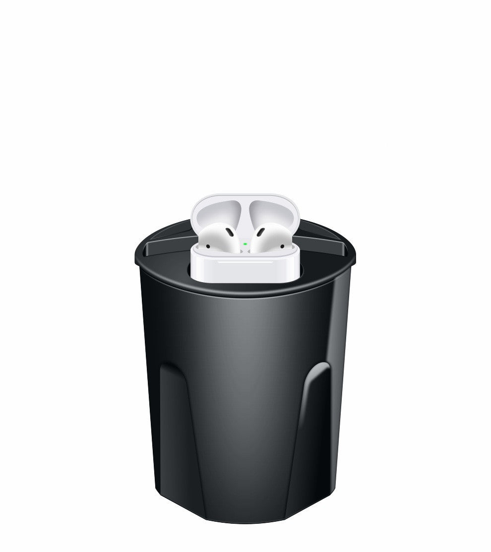HKM-860883 Dual Wireless Charging Cup for Fast Car Charging