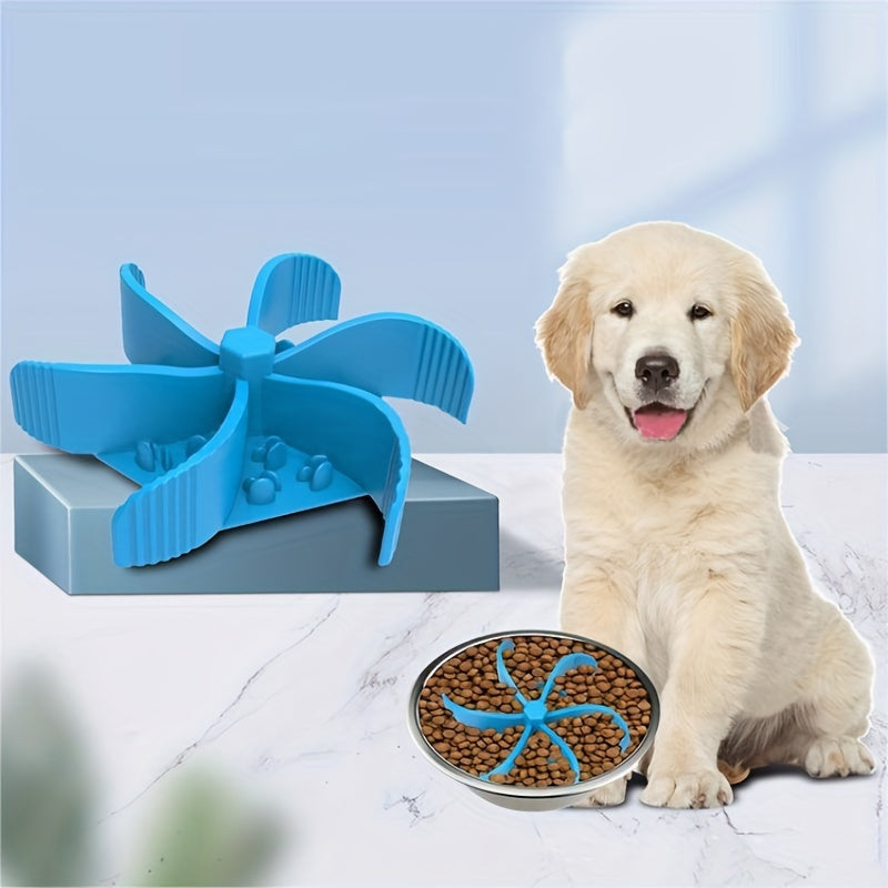 HKM-8608957 Silicone Hexagon Dog Slow Feeding Mat with Suction for Easy Eating and Grooming