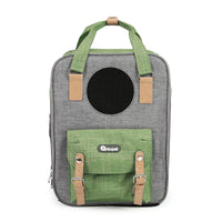 HKM-8609725 Breathable Large-Capacity Pet Carrier Bag for Cats, 31x25x42cm Mesh Design