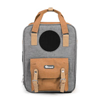 HKM-8609725 Breathable Large-Capacity Pet Carrier Bag for Cats, 31x25x42cm Mesh Design