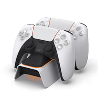 HKM-861011 Dual Charger for PS5 Wireless Gamepad - Efficient Charging Station for PS5 Controllers