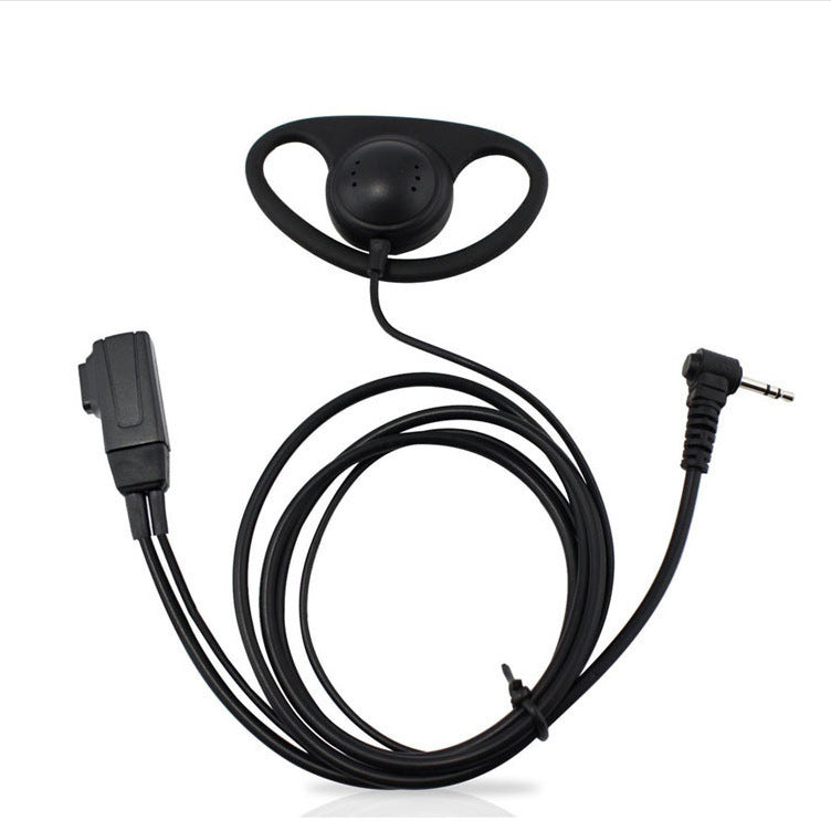 HKM-861011 Motorola Compatible 2.5mm D Shape PTT Intercom Headset