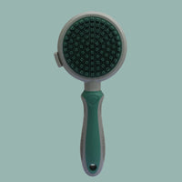 HKM-8610749 2in1 Cat and Dog Grooming Brush with Soft Rubber Pins for Bathing, Shedding, and Massaging Long-Haired Pets