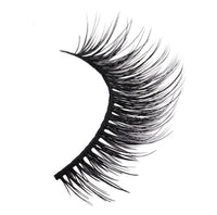 HKM-861203 3 Pairs Natural 3D Mink False Eyelashes - Long and Dramatic Lash Extensions for Eye Enhancement