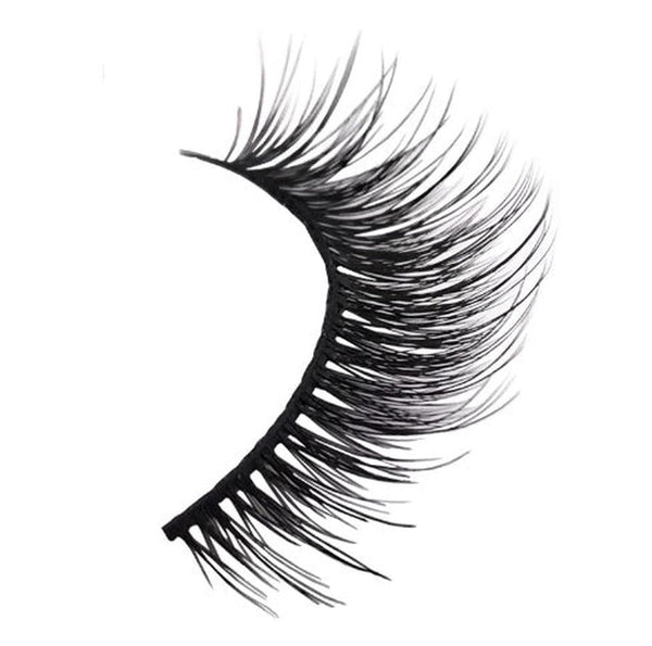 HKM-861203 3 Pairs Natural 3D Mink False Eyelashes - Long and Dramatic Lash Extensions for Eye Enhancement