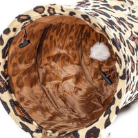 HKM-8612285 Long Cat Tunnel for Play and Exploration, 125cm Plush Paper Wire Design