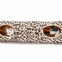 HKM-8612285 Long Cat Tunnel for Play and Exploration, 125cm Plush Paper Wire Design