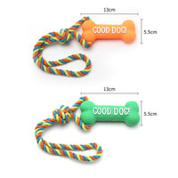 HKM-8614077 Durable Bite-Resistant Dog Bone Toy with Vocalization - Available in Multiple Colors
