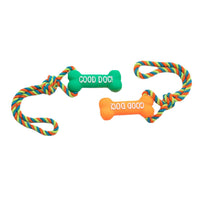 HKM-8614077 Durable Bite-Resistant Dog Bone Toy with Vocalization - Available in Multiple Colors