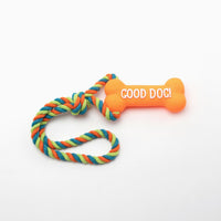 HKM-8614077 Durable Bite-Resistant Dog Bone Toy with Vocalization - Available in Multiple Colors
